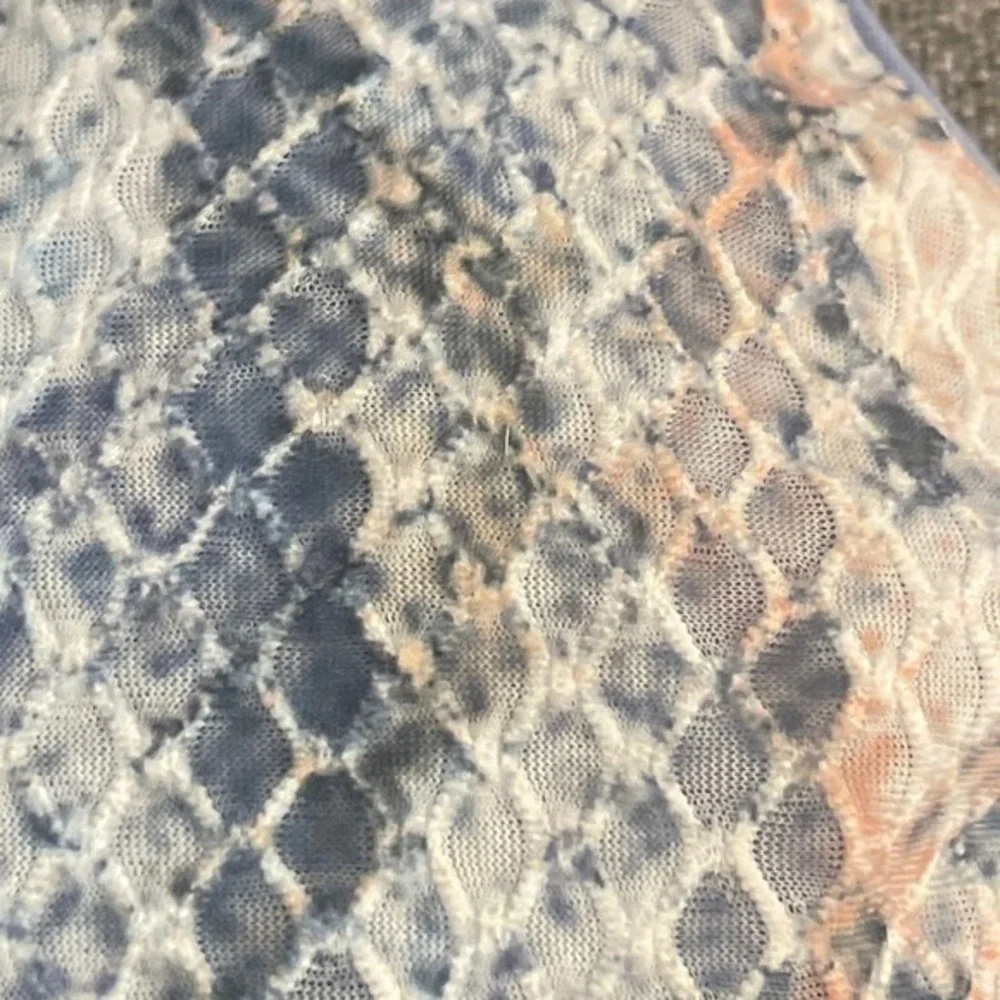 Isabella Rose Vienna‎ Blue Multi Triangle Top Size Medium